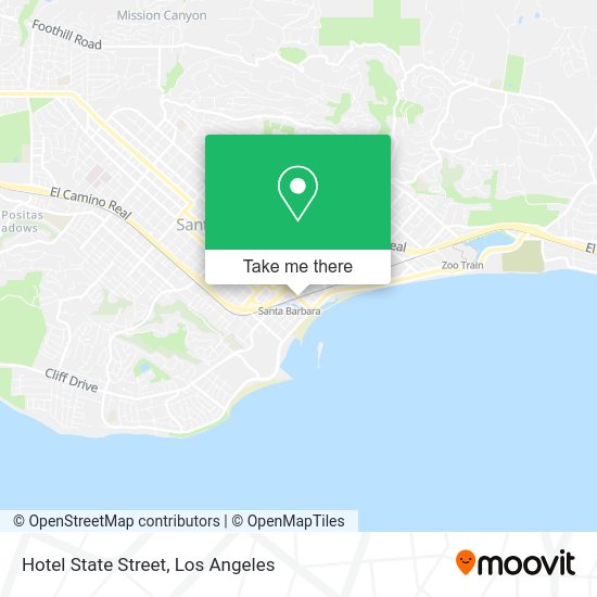 Hotel State Street map