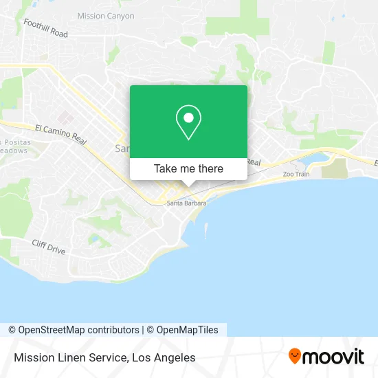 Mapa de Mission Linen Service