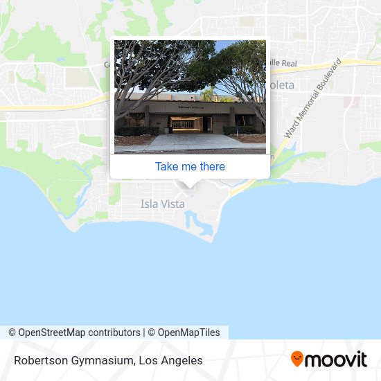 Robertson Gymnasium map