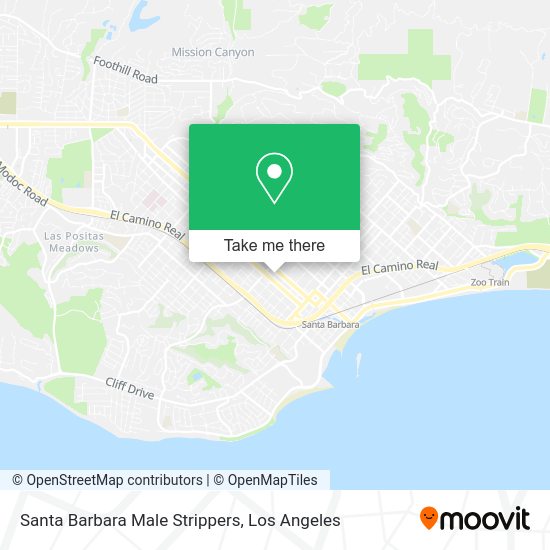 Mapa de Santa Barbara Male Strippers