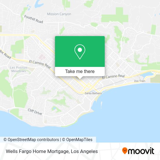 Wells Fargo Home Mortgage map