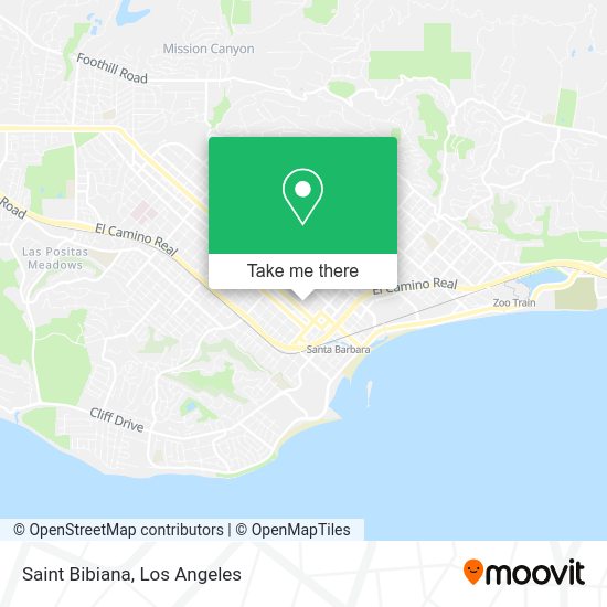 Mapa de Saint Bibiana