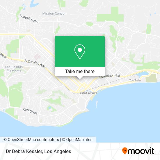 Dr Debra Kessler map