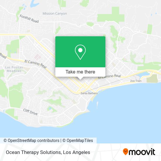 Ocean Therapy Solutions map