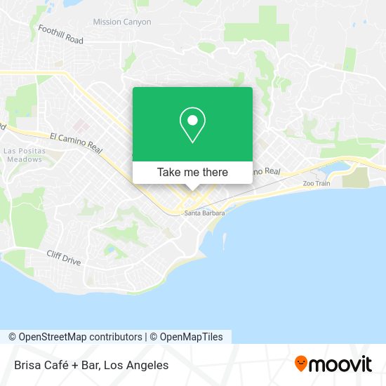 Brisa Café + Bar map