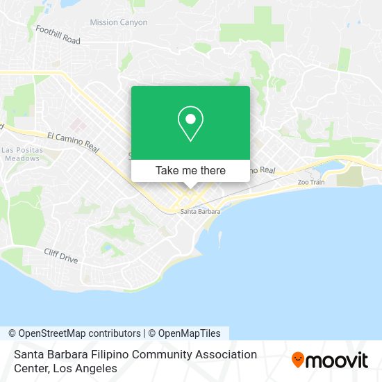 Santa Barbara Filipino Community Association Center map