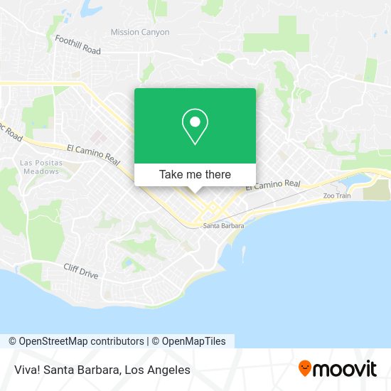 Viva! Santa Barbara map