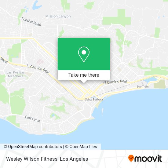 Wesley Wilson Fitness map