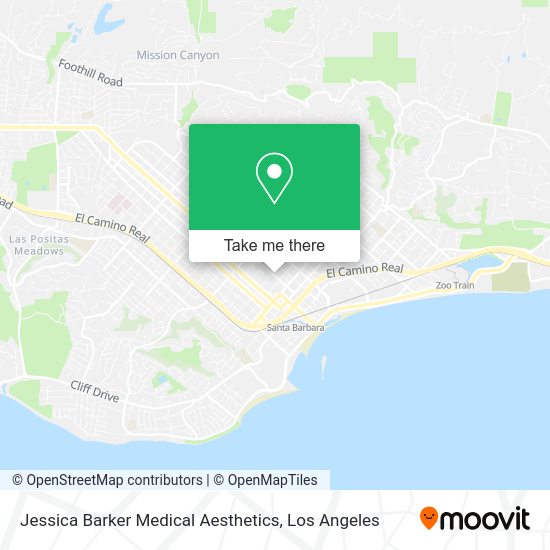 Jessica Barker Medical Aesthetics map