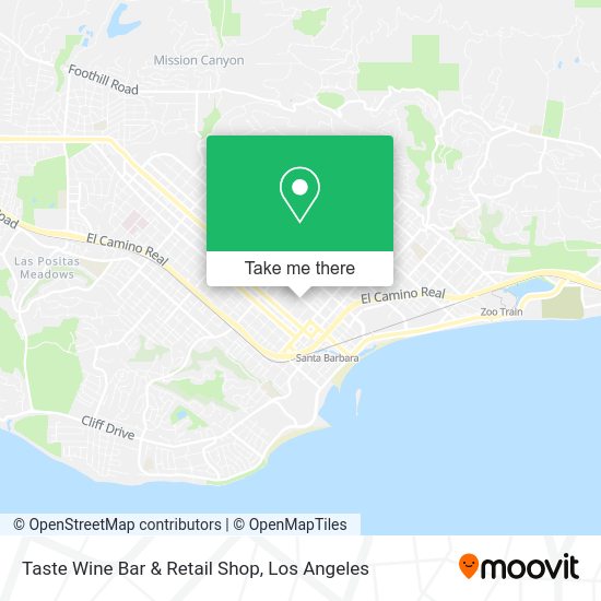 Taste Wine Bar & Retail Shop map