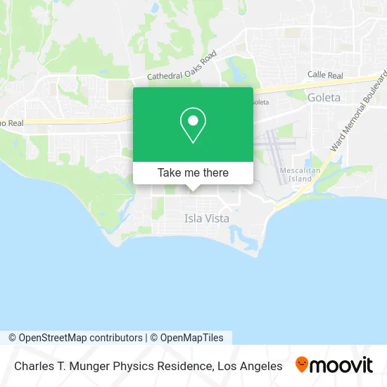 Charles T. Munger Physics Residence map