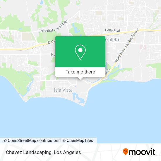 Chavez Landscaping map