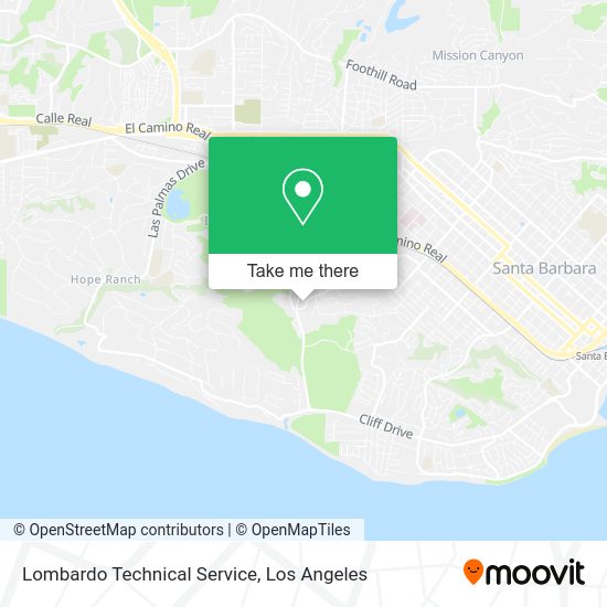 Lombardo Technical Service map