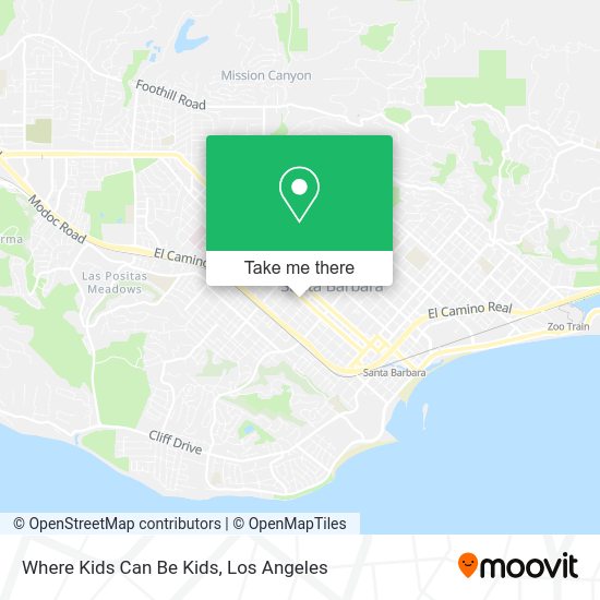 Where Kids Can Be Kids map