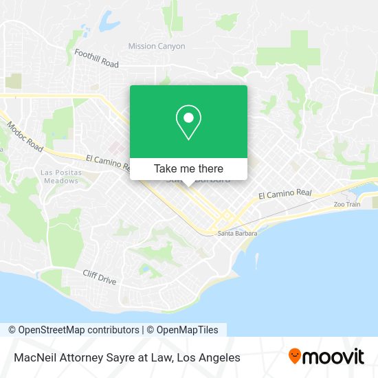Mapa de MacNeil Attorney Sayre at Law