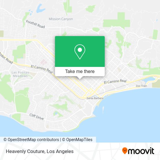 Heavenly Couture map
