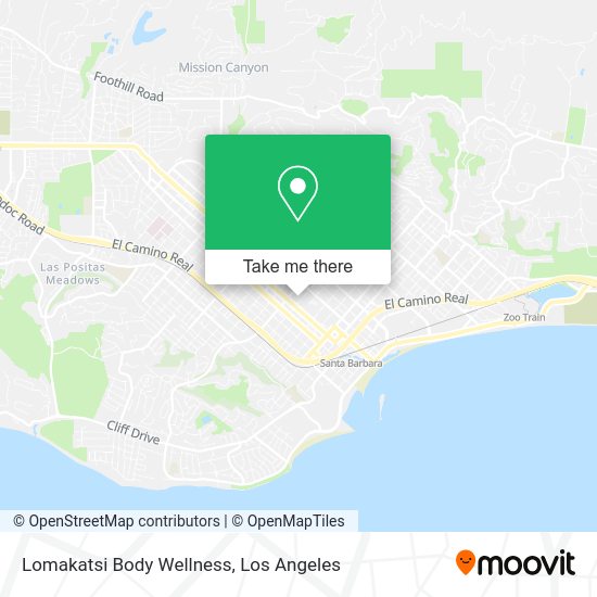 Lomakatsi Body Wellness map