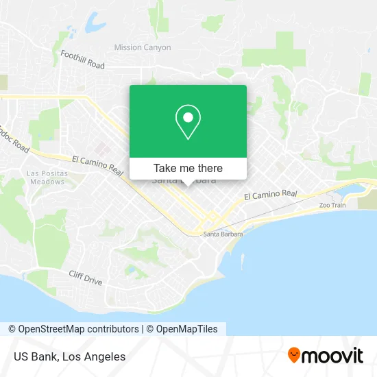 US Bank map