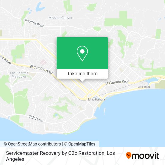 Servicemaster Recovery by C2c Restoration map