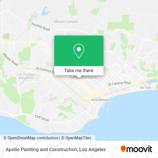 Mapa de Apollo Painting and Construction