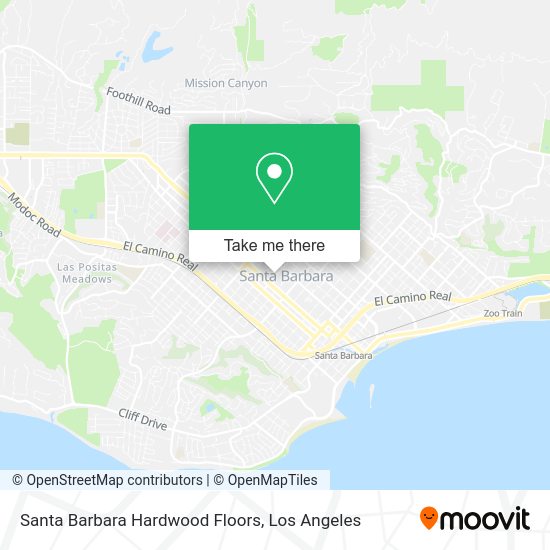 Mapa de Santa Barbara Hardwood Floors