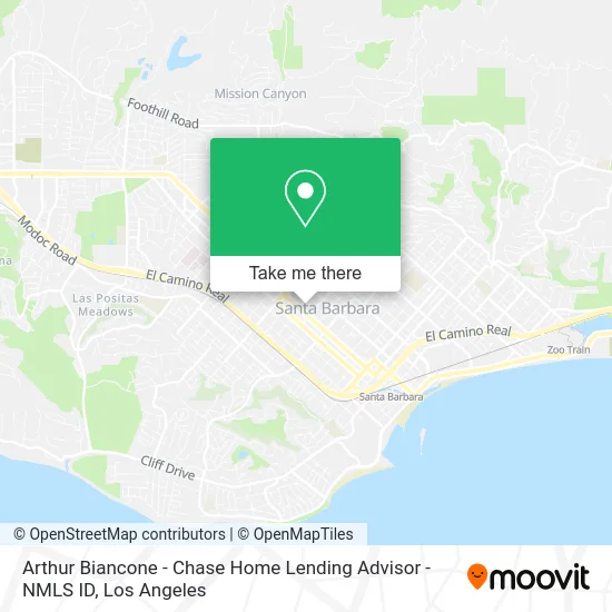 Mapa de Arthur Biancone - Chase Home Lending Advisor - NMLS ID