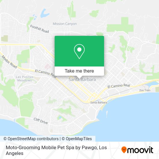 Moto-Grooming Mobile Pet Spa by Pawgo map