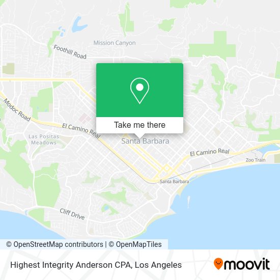 Mapa de Highest Integrity Anderson CPA
