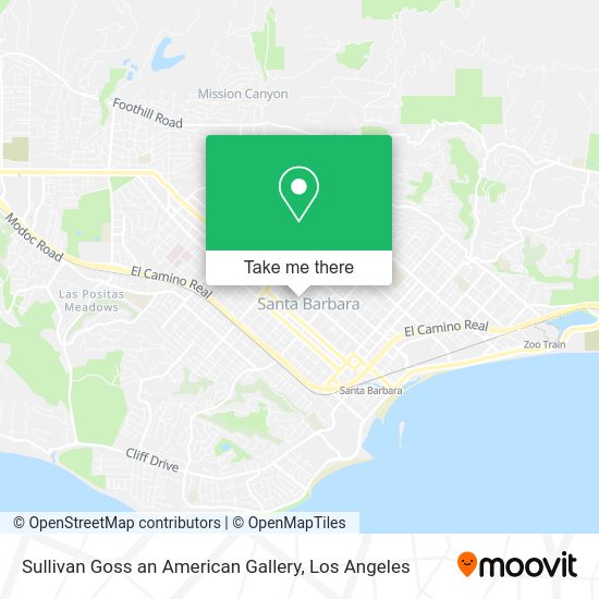 Sullivan Goss an American Gallery map