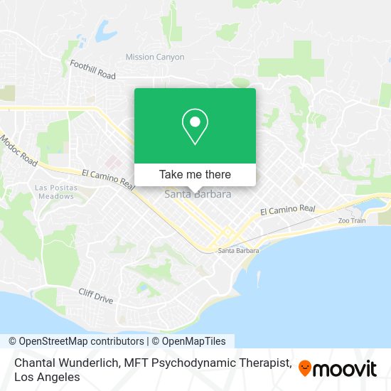 Mapa de Chantal Wunderlich, MFT Psychodynamic Therapist