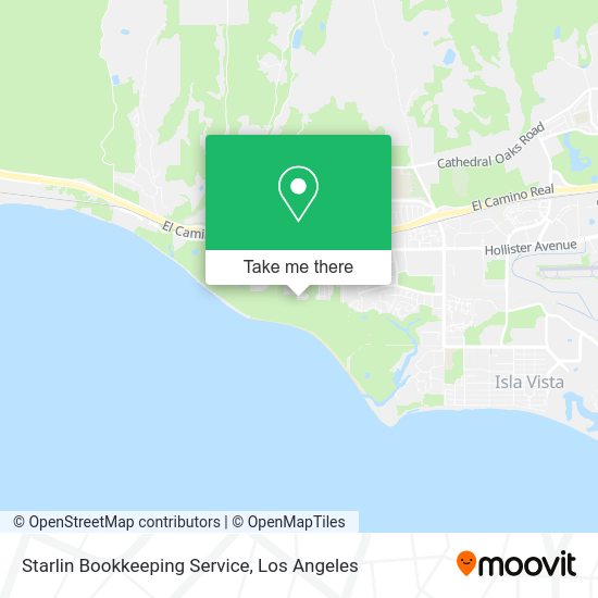 Mapa de Starlin Bookkeeping Service