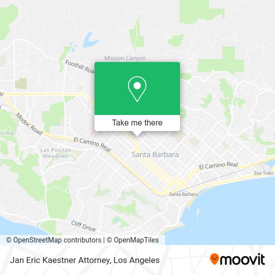 Jan Eric Kaestner Attorney map