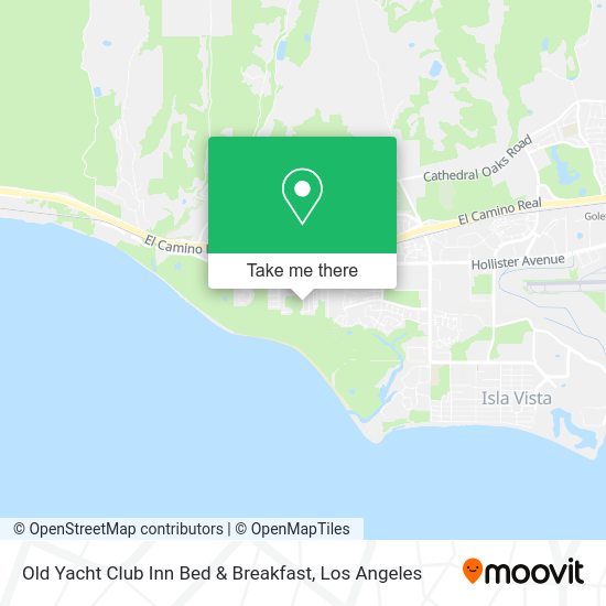 Old Yacht Club Inn Bed & Breakfast map