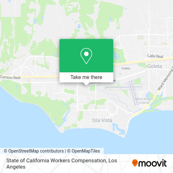 State of California Workers Compensation map