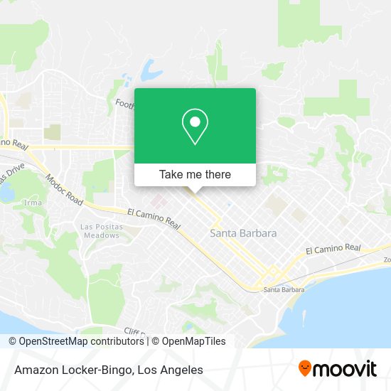 Amazon Locker-Bingo map