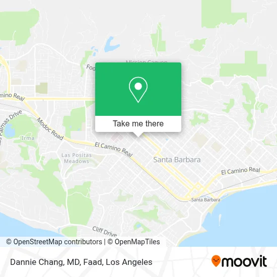 Dannie Chang, MD, Faad map