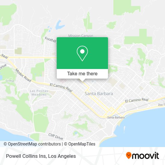 Mapa de Powell Collins Ins