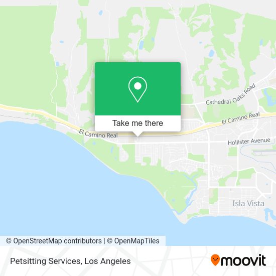 Petsitting Services map