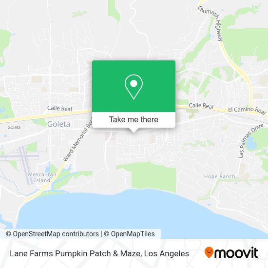 Mapa de Lane Farms Pumpkin Patch & Maze