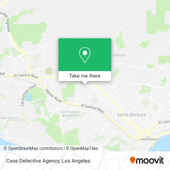 Case Detective Agency map