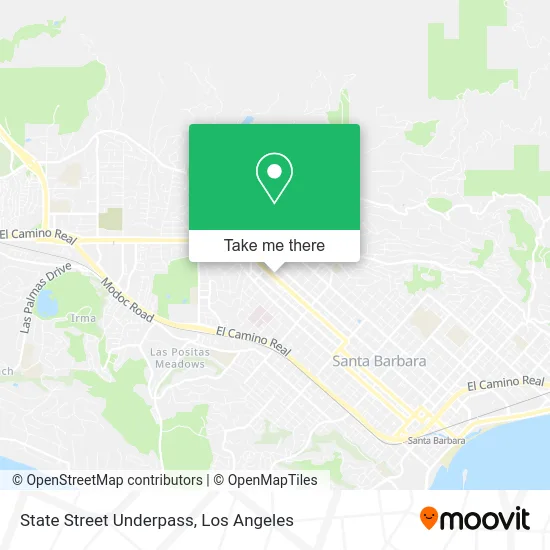 Mapa de State Street Underpass