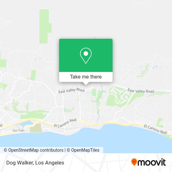 Mapa de Dog Walker