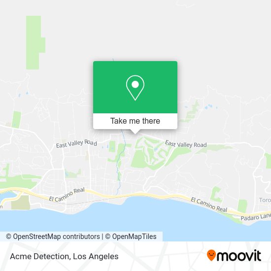 Mapa de Acme Detection