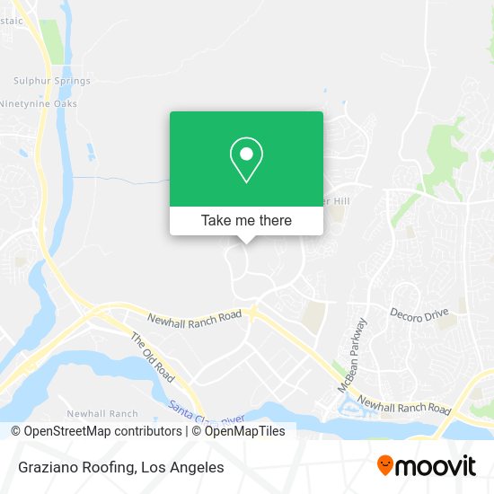 Graziano Roofing map