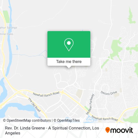 Mapa de Rev. Dr. Linda Greene - A Spiritual Connection