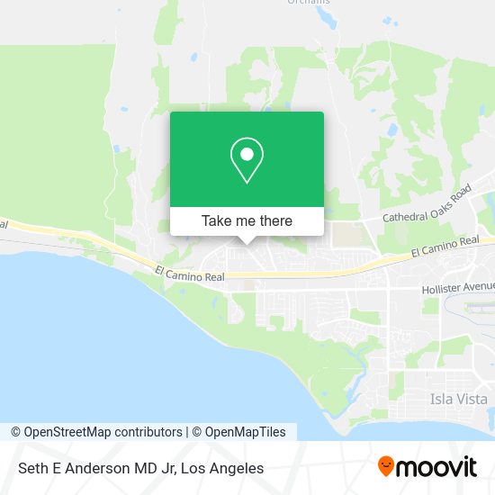 Seth E Anderson MD Jr map