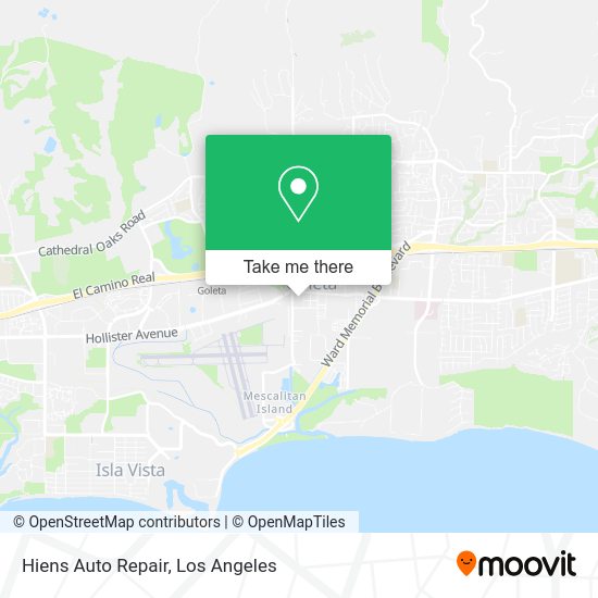 Hiens Auto Repair map