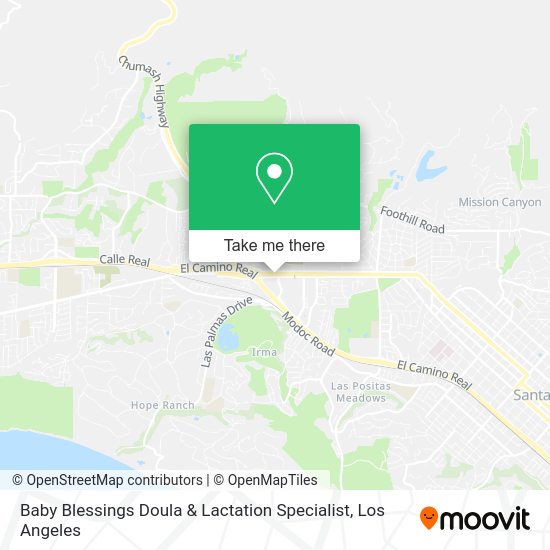 Baby Blessings Doula & Lactation Specialist map
