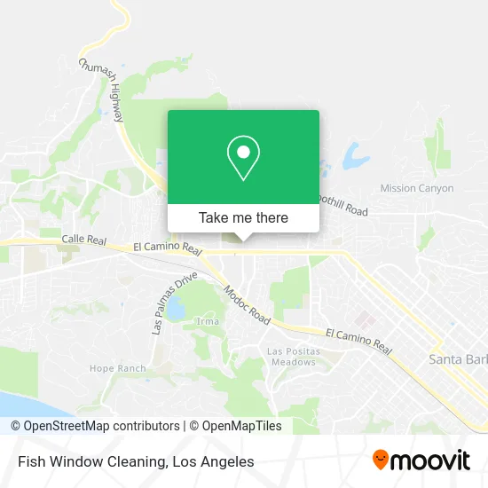 Fish Window Cleaning map