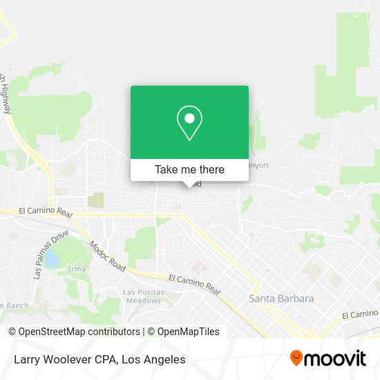 Larry Woolever CPA map